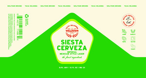 Siesta Cerveza Imperial Mexican Lager Mexican Lager March 2023