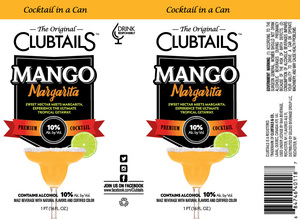 Clubtails Mango Margarita