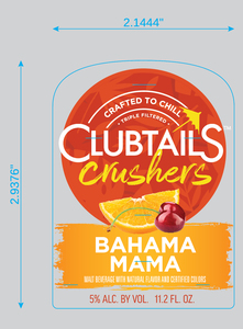 Clubtails Crushers Bahama Mama February 2023