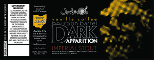 Jackie O's Vanilla Coffee Bourbon Barrel Dark Apparition