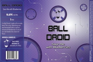Bald Birds Brewing Co. Ball Droid February 2023