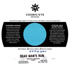 Dead Man's Run Premium American Lager