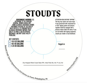 Stoudts Dry-hopped West Coast IPA February 2023