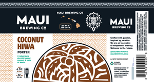 Maui Brewing Co Coconut Hiwa Porter