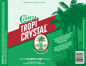 Cerveceria La Tropical Tropicrystal