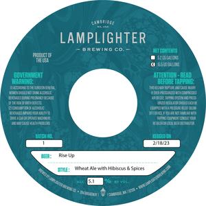 Lamplighter Brewing Co. Rise Up