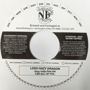 Naked Brewing Co. Loso Hazy Dragon