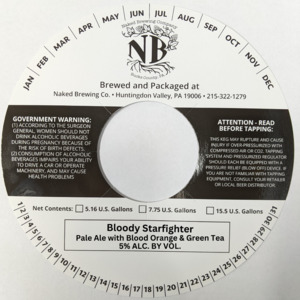 Naked Brewing Co. Bloody Starfighter