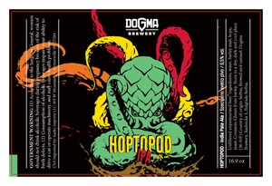 Dogma Brewery Hoptopod Ipa Hoptopod - India Pale Ale February 2023