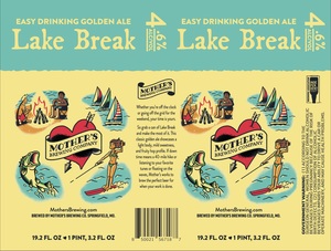 Mother's Brewing Company Lake Break Ale February 2023
