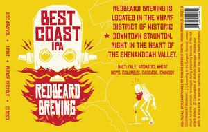 Redbeard Brewing Best Coast IPA