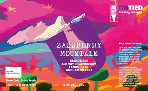 United Brewing Company Zazzberry Mountain