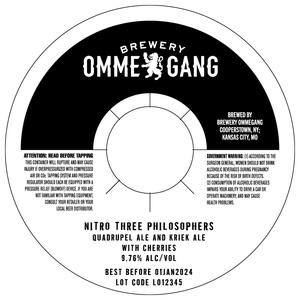 Ommegang Nitro Three Philosophers