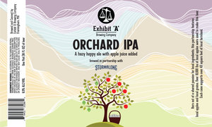 Exhibit 'a' Brewing Company Orchard IPA