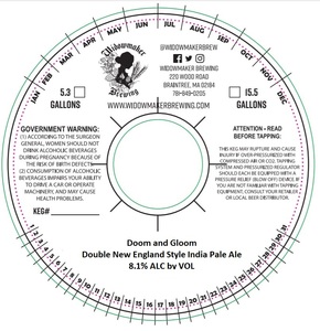 Doom And Gloom Double New England Style India Pale Ale February 2023