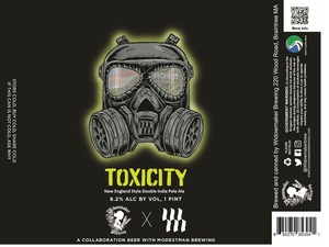 Toxicity New England Style Double India Pale Ale February 2023