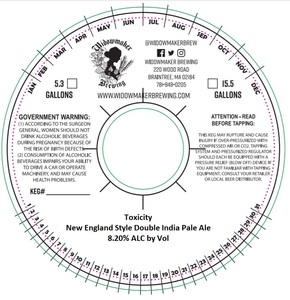 Toxicity New England Style Double India Pale Ale February 2023