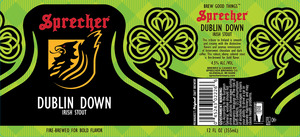 Sprecher Dublin Down Irish Stout