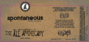 The Ale Apothecary Spontaneous With Apricot February 2023