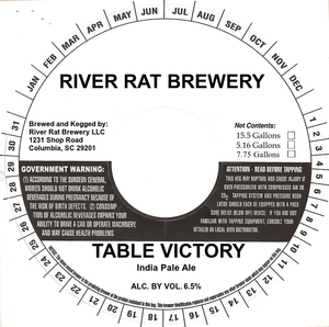 River Rat Brewery Table Victory