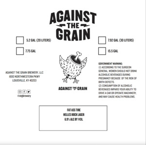 Against The Grain Fat Ass Tire
