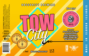 Tow City Braggot Hefewizen March 2023