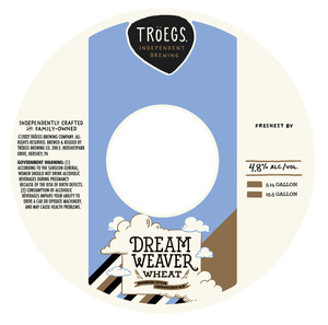 Troegs Independent Brewing Dreamweaver Wheat