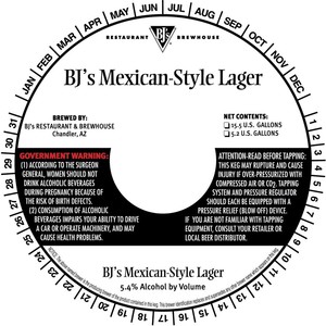 Bj's Mexican-style Lager February 2023