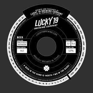 Hokus Pocus Hefeweizen Ale March 2023