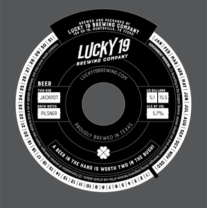 Jackpot Jackpot Pilsner February 2023