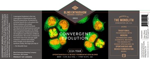Blind Enthusiasm Brewing Company Convergent Evolution February 2023