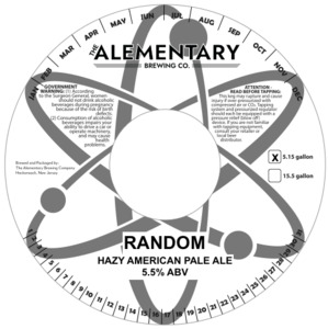 The Alementary Brewing Co. Random March 2023