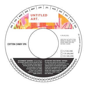 Untitled Art. Cotton Candy IPA