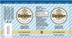 Warsteiner Warsteiner Oktoberfest Special Edition