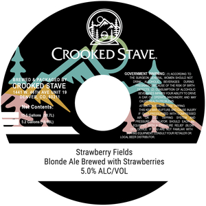 Crooked Stave Strawberry Fields