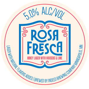 Indeed Brewing Company Rosa Fresca