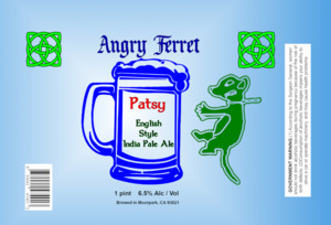 Angry Ferret Patsy English IPA