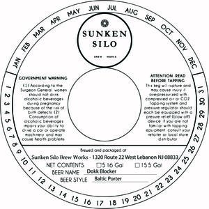 Sunken Silo Brew Works Dokk Blocker Baltic Porter March 2023