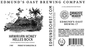 Edmund's Oast Brewing Co. Hawaiian Honey Helles Bock