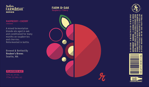 Reuben's Brews Farm & Oak Raspberry + Cherry