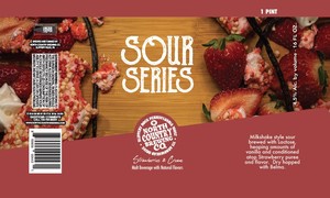 North Country Brewing Co. Strawberries & Cream