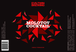 Evil Twin Brewing Molotov Cocktail Chili Version March 2023