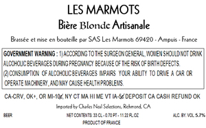 Les Marmots Blonde