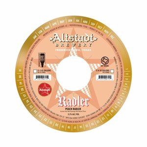 Altstadt Peach Radler