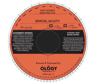 Ology Brewing Co. Spatial Acuity March 2023