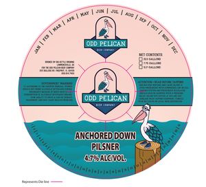 Odd Pelican Beer Company Odd Pelican Beer Company Anchored Down Pilsner March 2023