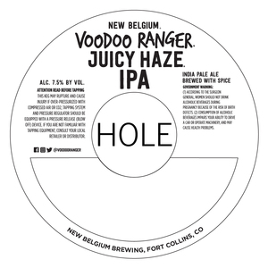 New Belgium Voodoo Ranger Juicy Haze IPA