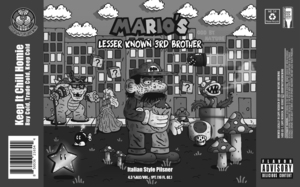 Odd By Nature Brewing Mario's Lesser Known 3rd Brother March 2023