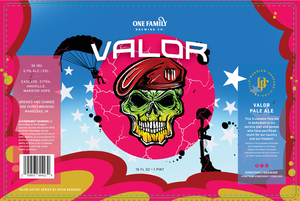 One Family Brewing Valor Pale Ale March 2023