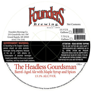 Founders The Headless Gourdsman